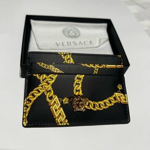 Versace la Medusa card holder